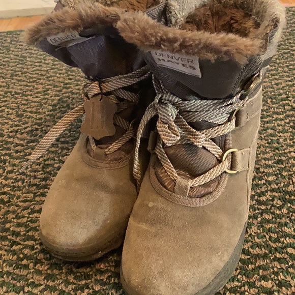 Ankle winter boots for women size 7 - Picture 2 of 3